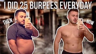 I Did 25 Burpees A Day For One Month  Heres What Happened [upl. by Buell]