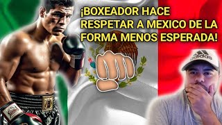 BOXEADOR MEXICANO da una lección de HUMILDAD al MUNDO y deja bien parado a MEXICO [upl. by Wood]