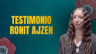 Testimonio Ronit Ajzen  Día de la Solidaridad Comunitaria [upl. by Akfir]