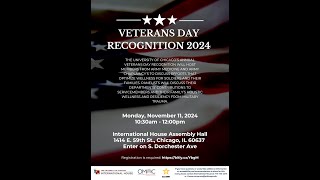 2024 Veterans Day Recognition [upl. by Sand]