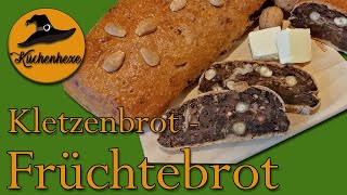 Kletzenbrot  Früchtebrot selber machen [upl. by Saideman]