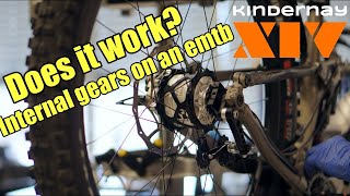 Kindernay XIV review  internal gears on an emtb [upl. by Ecirehs711]