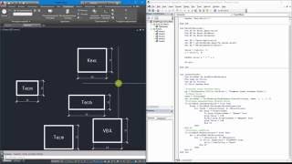 AutoCAD VBA Изменение атрибутов блока [upl. by Oswald89]