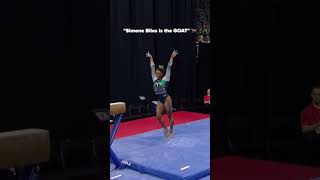 What gymnast is the true GOAT🐐🤔 gymnastics simonebiles deathloop olympics [upl. by Zippel]