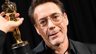 Why Twitter Thinks RDJs Oscars Acceptance Was Racist [upl. by Fiertz61]