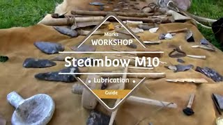 Steambow Stinger M10 Pistol Crossbow Lubrication Guide [upl. by Beilul]