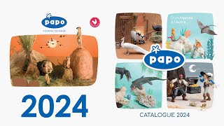 Papo ® Katalog  Catalog  Catalogue 2024  komplett  complete overview  Review Deutsch  German [upl. by Agripina]