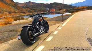 HarleyDavidson Breakout Rideout to Gotthardpass 211017 [upl. by Kries]