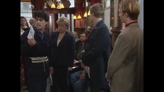 EastEnders  Sanjay Kapoor confronts racists in the Vic 17111994 [upl. by Mayworm470]