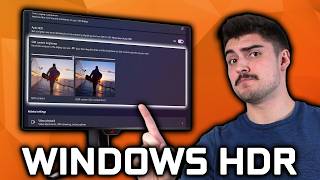 Windows SDR Content Slider HDR Settings Guide [upl. by Bertsche]