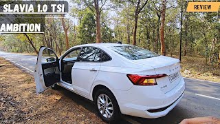 Skoda Slavia 10 TSI Ambition 2024 Model Detail Review  ₹ 1550 [upl. by Reynolds]