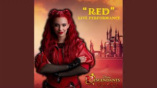 Red Live Performance  Studio Version From quotDescendants The Rise of Redquot [upl. by Nonnahsed]