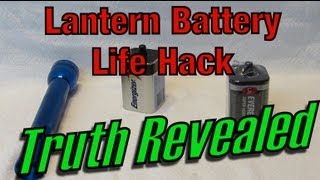 Lantern Battery AA Truth Revealed  No 32 AAs But Still A Useful Hack [upl. by Benetta]