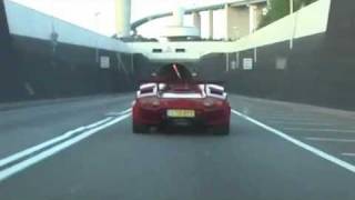 Lamorighini Countach through the tunnel  crazy noise [upl. by Aitam140]