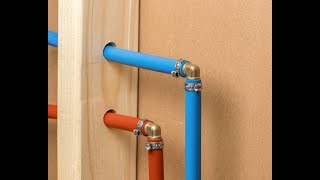 How To Join Pex Pipe Together Plumbing shorts [upl. by Dowell997]