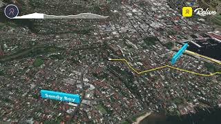 Hobart Airport Marathon Festival 2022 5km Course [upl. by Sandie232]