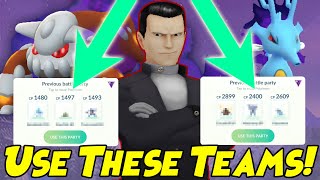 How to Beat Giovanni SHADOW HEATRAN Team as a Beginner or Expert in Pokemon GO [upl. by Eseerehc983]