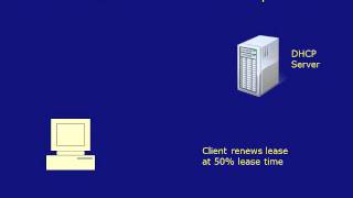 DHCP IP Acquisition IP Lease Renewal and DHCP Fault Tolerant Network [upl. by Gipson]