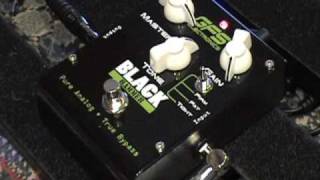 GFS Black Hammer metal distortion guitar effects pedal demo with Gibson SG Les Paul [upl. by Vivie357]