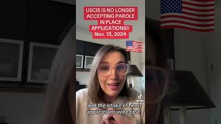 USCIS has officially stopped accepting PIP applications [upl. by Berghoff]