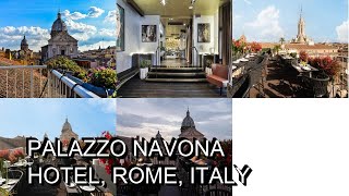 Palazzo Navona Hotel Rome Italy [upl. by Griselda]