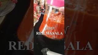 GOANRECIPEGOAN RED MASALA GOAN RECHEADO MASALA chicken shortsfeed goanrecipes shorts [upl. by Eiuqnimod97]