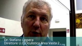 Dr Stefano Lippera  Dir Oculistica Area vasta 2 Marche [upl. by Eniluj]