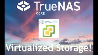 TrueNAS as a VM  Virtualized lab storage NOW SUPPORTED [upl. by Llertnahs]