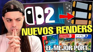 Se FILTRAN NUEVOS Renders de Nintendo SWITCH 2  SONY hace el MEJOR PORT de SWITCH [upl. by Loretta498]