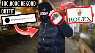 DAS 100000€ DESIGNER REKORD OUTFIT  😱🔥💸  WIE VIEL IST DEIN OUTFIT WERT  MAHAN [upl. by Kokoruda13]