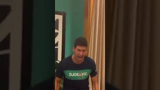 Novak Djokovic Goes Crazy as Serbia Qualify for FIFA World Cup 2022  Tennis  Eurosport  short [upl. by Canter]