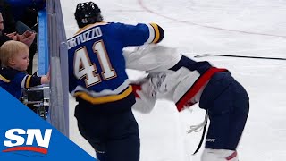 Robert Bortuzzo Goes For Payback On Tom Wilson For Past Hit On Oskar Sundqvist [upl. by Dnanidref]