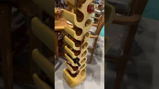 18 bottle wooden wine rack [upl. by Assereht873]