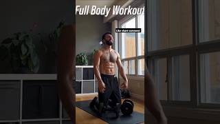 Full body workout 💪🏻 in home 🏠 only dumbbell 💜🌻🍃motivation like share [upl. by Okier]