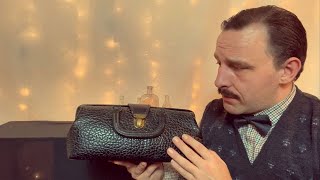 ASMR Antiques Roadshow Role PlayMedical Bag amp Bottles [upl. by Seumas]