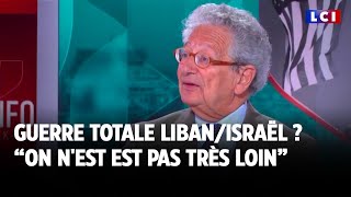 Une guerre totale entre le Liban et Israël  quotOn nest est pas très loinquot estime Dominique Moïsi [upl. by Oly]