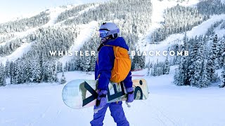 snowboarding whistler blackcomb canada [upl. by Urbannai]