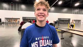 Kooper Deputy Dominates And Leads POWA To Another National Middle School Duals Title In 2024 [upl. by Eonak]