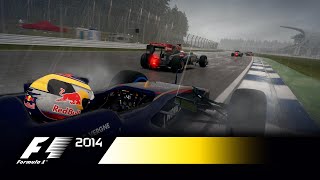 F1 2014 Hockenheim Hot Lap [upl. by Stralka]