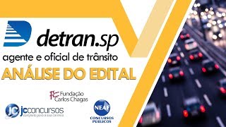 Concurso Detran SP 2019 Análise do Edital para 400 vagas [upl. by Ramas]