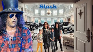 The Lifestyle of Slash ★ Hobbies Encino Home Huge Car Collection Net Worth 2024 [upl. by Kidder]