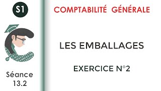 Les Emballages Exercice corrigé N°2 Comptabilitégénérale1 [upl. by Lirrehs]