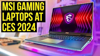 MSI Updated ALL Their Gaming Laptops for 2024 [upl. by Matheny568]