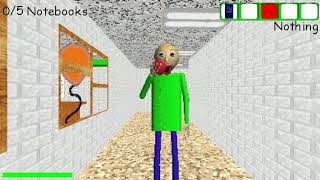 Baldis Basics Kickstarter Demo BSODA Apple glitch  bug [upl. by Adihsaar934]