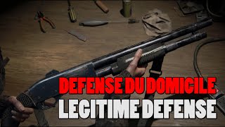 DEFENSE DU DOMICILE ET LEGITIME DEFENSE EN FRANCE [upl. by Golanka]