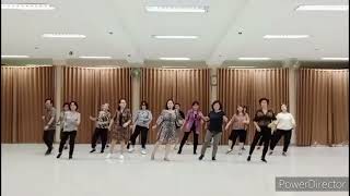 EFHARISTO EZ  Linah Lunardi INA  Happy Dance Class  Staying healthy amp happy in Golden Age [upl. by Leandro]