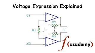 OpAmp Circuits Voltage Expression Explained  Circuit Analysis Tutorial [upl. by Luckett]