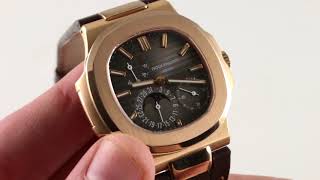 Patek Philippe Nautilus 5712R001 Luxury Watch Review [upl. by Ainsley]