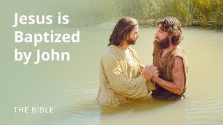 Matthew 3  Jesus is Baptized by John  The Bible [upl. by Gnuoy]