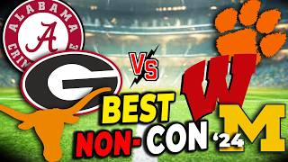 WATCH LIST College Football BEST NonConference Games of 2024 [upl. by Bust443]